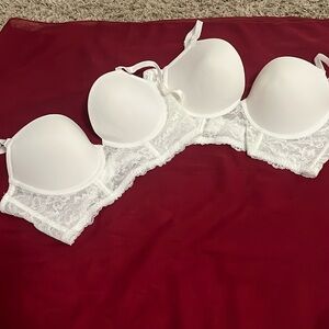 Low Back Push Up Wedding Bra